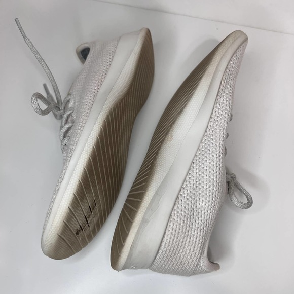 Allbirds Tree Runners Kaikoura White (White Sole) Size 8 - Picture 7 of 13